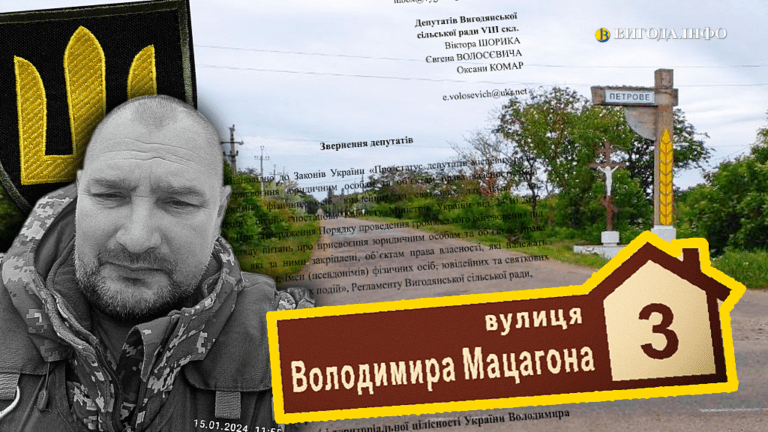 володимир мацагон вулиця