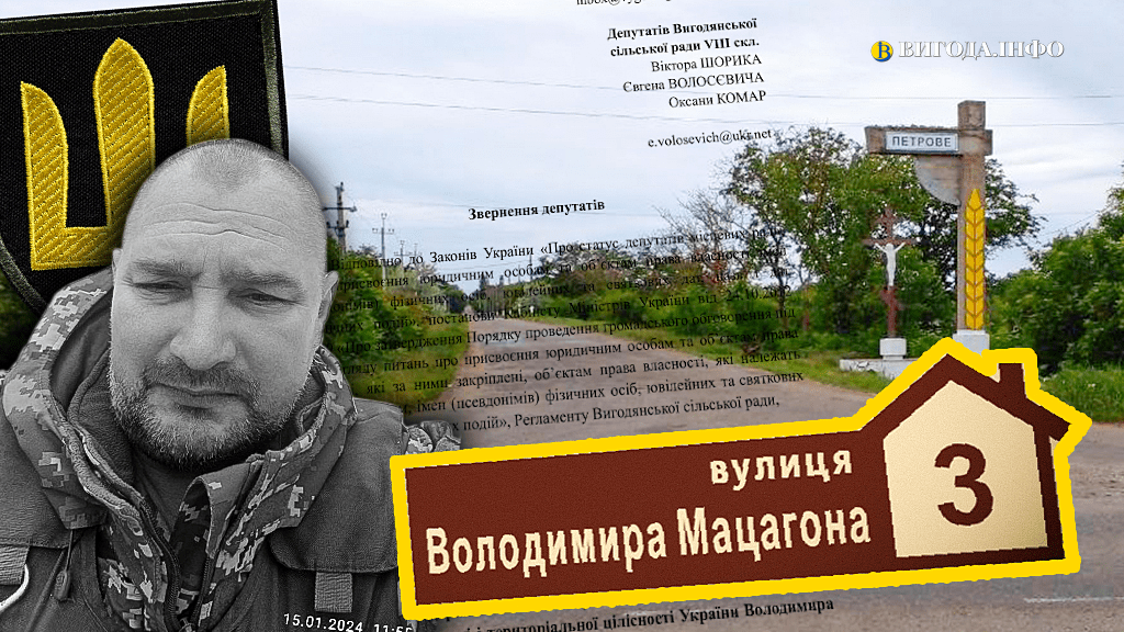 володимир мацагон вулиця